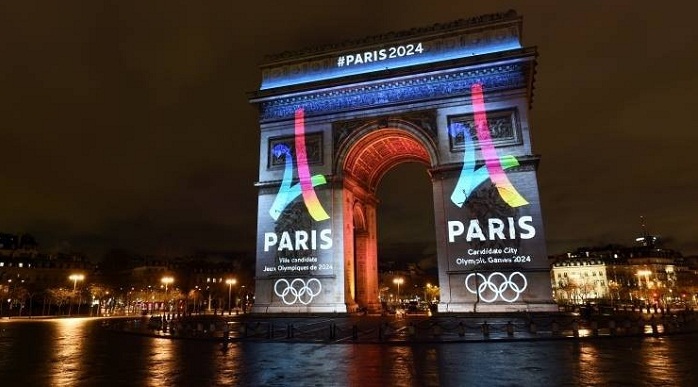Paris 2024 unveil new Eiffel Tower-inspired Olympic bid logo - VIDEO
